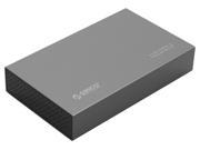 ORICO Aluminum SATA 3.0 to USB3.0 Type B 2.5 3.5 inch SSD Sata HDD Enclosure Storage Gray 3518S3 US