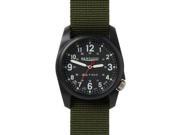 Bertucci Quartz Green Strap Black Dial Unisex Watch BT 11016