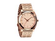 Nixon The Time Teller Rose Gold Dial Rose Gold tone Unisex Watch A045897