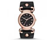 Marc by Marc Jacobs Molly Analog Black Dial Women s Watch MBM1335