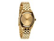 Nixon Small Time Teller Analog Gold Dial Women s Watch A399 502