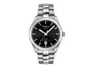 Tissot PR 100 Automatic Gent T101.407.11.051.00 Black Silver Stainless Steel Analog Automatic Men s Watch