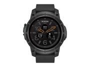 Nixon Mission A1167-001-00 Black / Black Rubber Smartwatch Smartwatch Men's Watch