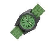 Bertucci Sportsman Vintage Field 13360 Green Green Fabric Analog Quartz Unisex Watch