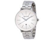 Rip Curl White Dial Silver Stainless Steel Bracele