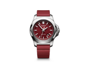 Victorinox Swiss Army Men s Inox 241719.1 Red Resin Swiss Quartz Watch