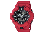 Casio G Shock GA700 4A Black Red Resin Analog Digital Quartz Men s Watch