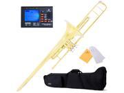 MTB 40 Intermediate B Flat Valve Trombone with Monel Valves Tuner Case Mouthpiece Accessories