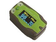 Roscoe Medical Six Display Mode Pediatric Pulse Oximeter Color Gray and Green