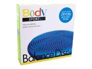 Body Sport Balance Disc ZRVDBL Blue 13.5 in Diameter