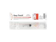 EasyTouch Retractable Safety Syringe w Exchangeable Needle 25 Gauge 3cc 5 8 in 1 ea Model 872538