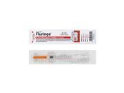 EasyTouch Fluringe Retractable Safety Syringe w Fixed Needle 25 Gauge 1cc 1 inch 1 ea. Model 842511