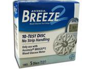 Bayer Breeze 2 Disc Test Strips 50 ea