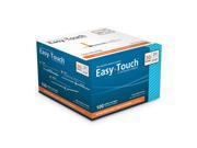 EasyTouch Retractable Insulin Safety Syringe w Fixed Needle 30 gauge 1cc 1 2 inch 100 ea. Model 863015