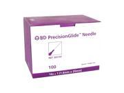BD PrecisionGlide Needle 16G x 1 in Model 305197 100 Needles