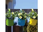 Brightly Colored Planters with Hook For Hanging
