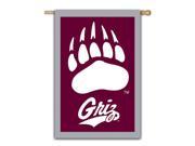 University of Montana Grizzlies Logo Garden Flag