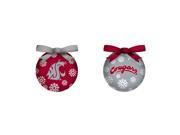 University of Washington LED Boxed Christmas Ornament Set