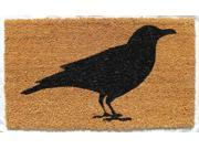 Black Crow Coir Welcome Mat
