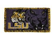 LSU Tigers Stripes Logo Welcome Door Mat