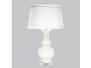 Jubilee Calabaza Glass Lamp White