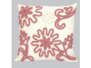 Jubilee Chenille Pillow Pink