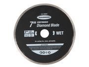 7 in. Continuous Rim Wet Cut Masonry Diamond Blade