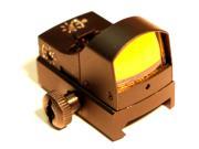 Tactical Spec Reflex Red Dot Sight w Picatinny Weaver Rail Mount Daylight Sensor