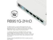 Mikrotik RouterBOARD 951G 2HnD RB951G 2HnD 11b g n Wrls AP 5 Gigabit OSL4