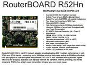 Mikrotik RouterBOARD R52HN 350mW 11a b g n Dual Band Mini pci Card