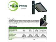 Tycon Power TPSM 60 SP Side of Pole Mount for 60W and 85W Solar Panel