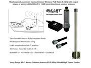 Long Range Wi Fi Marine Outdoor Antenna Kit 5.8Ghz 600mW High Power 5 miles