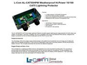 L Com AL CAT5SHPW Weatherproof Hi Power 10 100 Base T CAT5 Lightning Protector