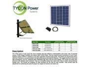 Tycon Power TPSK24 30W 24V 30W Solar Kit Panel Pole Mount Controller Cable