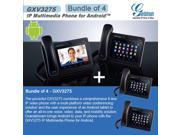 Grandstream GXV3275 4 UNITS 6 lines Multimedia IP Phone VoIP and Devices