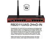 Mikrotik RB2011Ui RouterBOARD RB2011UiAS 2HnD IN Wireless Router 5 Gigabit LAN
