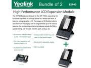 Yealink EXP40 2 PACK LCD Expansion Module for SIP T46G and SIP T48G
