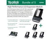 Yealink EXP40 5 PACK LCD Expansion Module for SIP T46G and SIP T48G