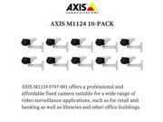 Axis M1124 10 PACK 0747 001 Network Camera for Day Night with HDTV 720p