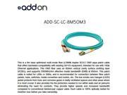 AddOn 8m LC to SC OM3 Aqua Patch Cable Patch cable SC multi mode M to