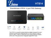 Grandstream HT814 4 port FXS Gateway with Gigabit NAT Router