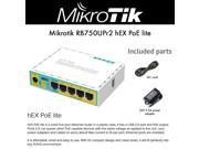 Mikrotik RB750UPr2 hEX PoE lite 5 ports 10 100 Router 64MB USB 3W OSL4