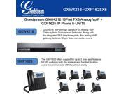 Grandstream GXW4216 16Port FXS Analog VoIP GXP1625 2 lines IP Phone PoE 8UNITS