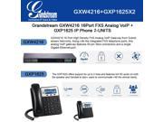 Grandstream GXW4216 16Port FXS Analog VoIP GXP1625 2 lines IP Phone PoE 2UNITS