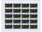 Glacier National Park Full Sheet of 20 x 85 cent us Postage Stamps NEW Mint
