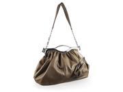 Women s Light Brown Super soft leather like Handbag F81