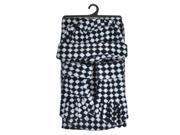 Women s Polyester Fleece Checkered 3 Piece gloves scarf Hat Winter Set WSET8060