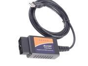 ELM327 USB Diagnostic Interface Tool for OBD II Compliant Vehicles