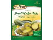 Mrs Wages Refrigerator Bread Butter Pickle Mix