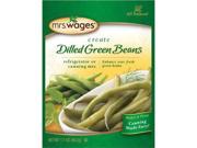 Mrs. Wages Refrigerator Dilled Green Beans Mix 1.66 oz.